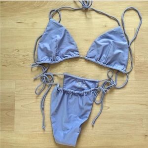 Riot swim bixi bikini lavender lilac medium